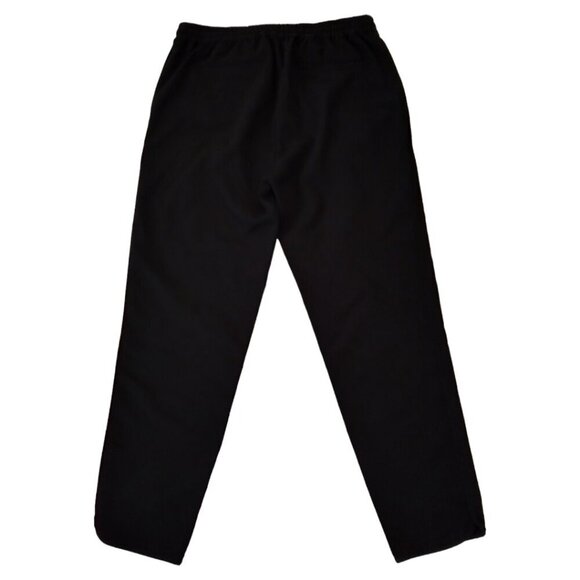 Madewell Ankle Black Track Trousers Drawstring Pants - Picture 4 of 7